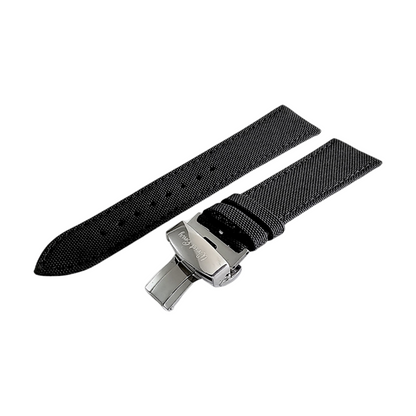 Canvas Deployment Clasp Watch Strap Band Sailcloth 20mm 22mm