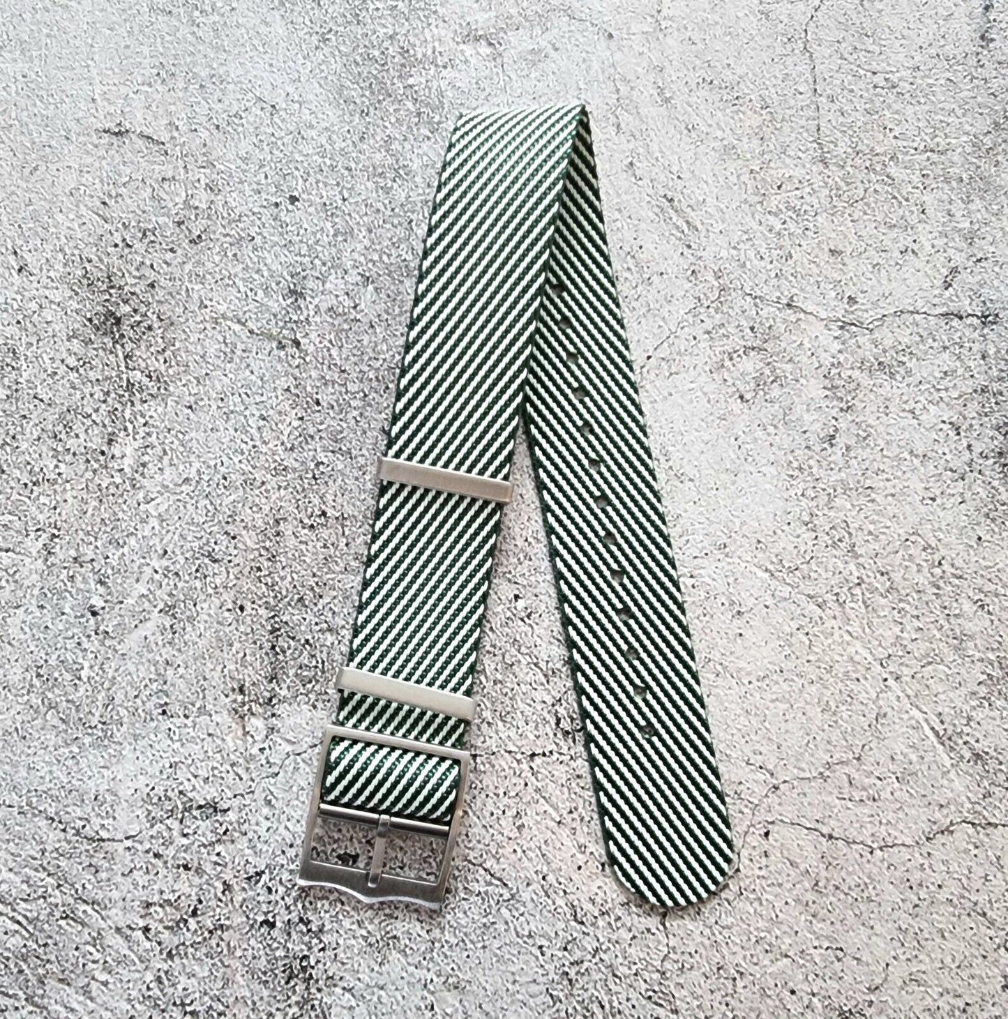 Tudor Style Buckle Nylon NATO Watch Strap 20mm 22mm