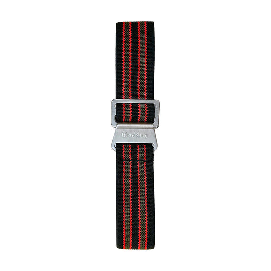 Wrist Envy Elastic Nylon French Marine Nationale Watch Strap Band Military NATO 20mm 22mm Black Red Green Bond