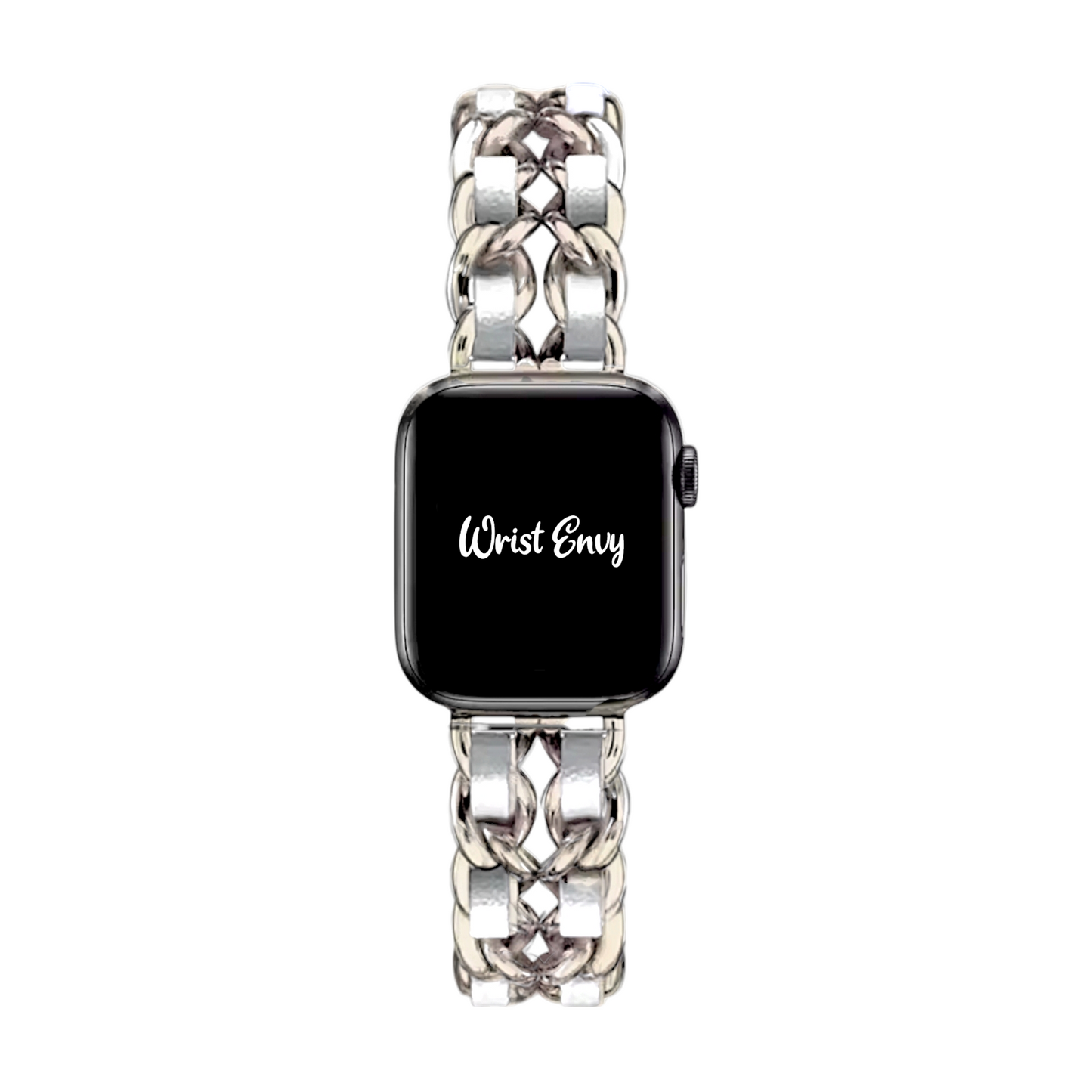 Twisted Lace Metal Bracelet for Apple Watch Starlight