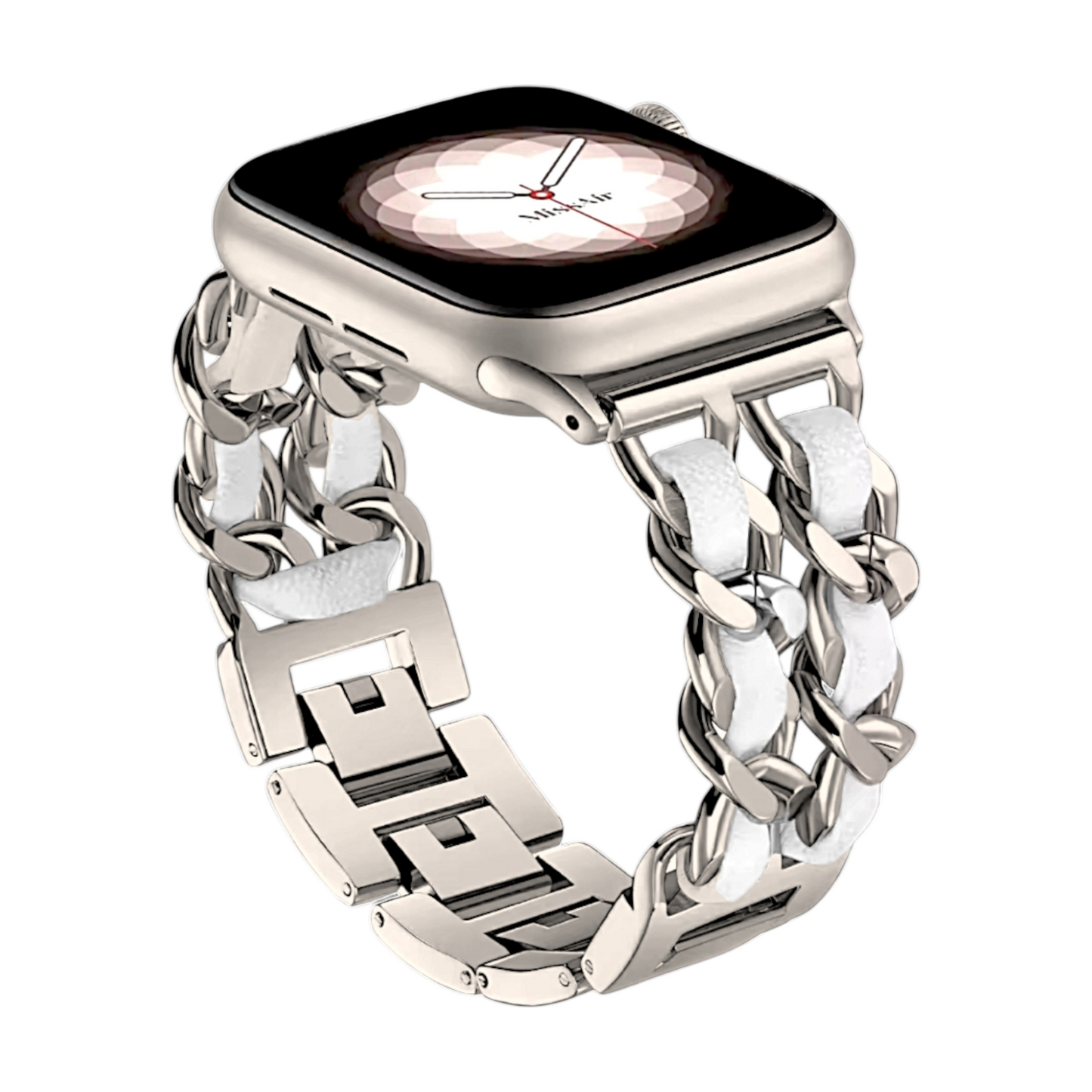 Twisted Lace Metal Bracelet for Apple Watch Starlight