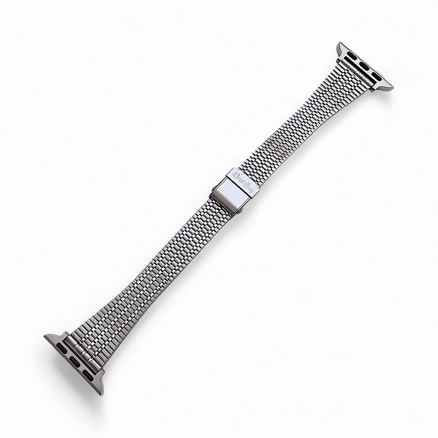 Retro Vibes Slim Mesh 316L Steel Bracelet For Apple Watch