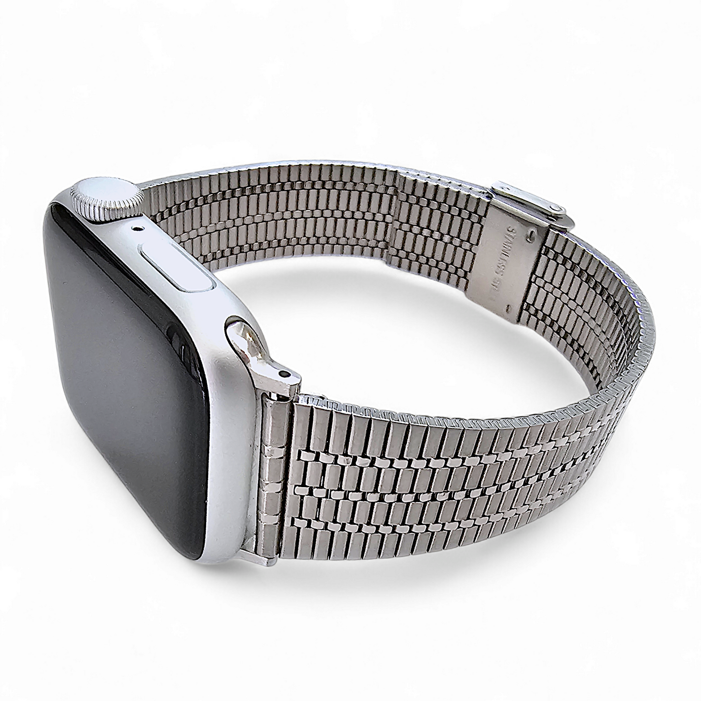 Retro Vibes Mesh 316L Steel Bracelet For Apple Watch