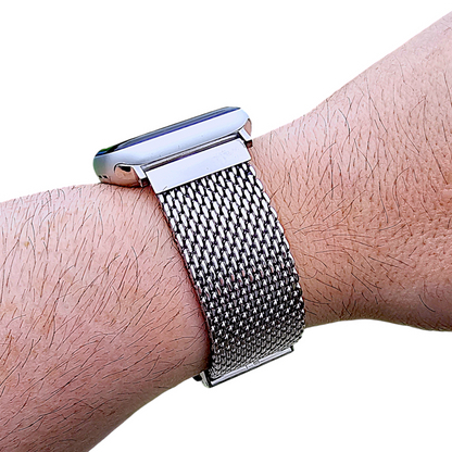 Shark Mesh 2.7mm Thick 316L Steel Bracelet For Apple Watch