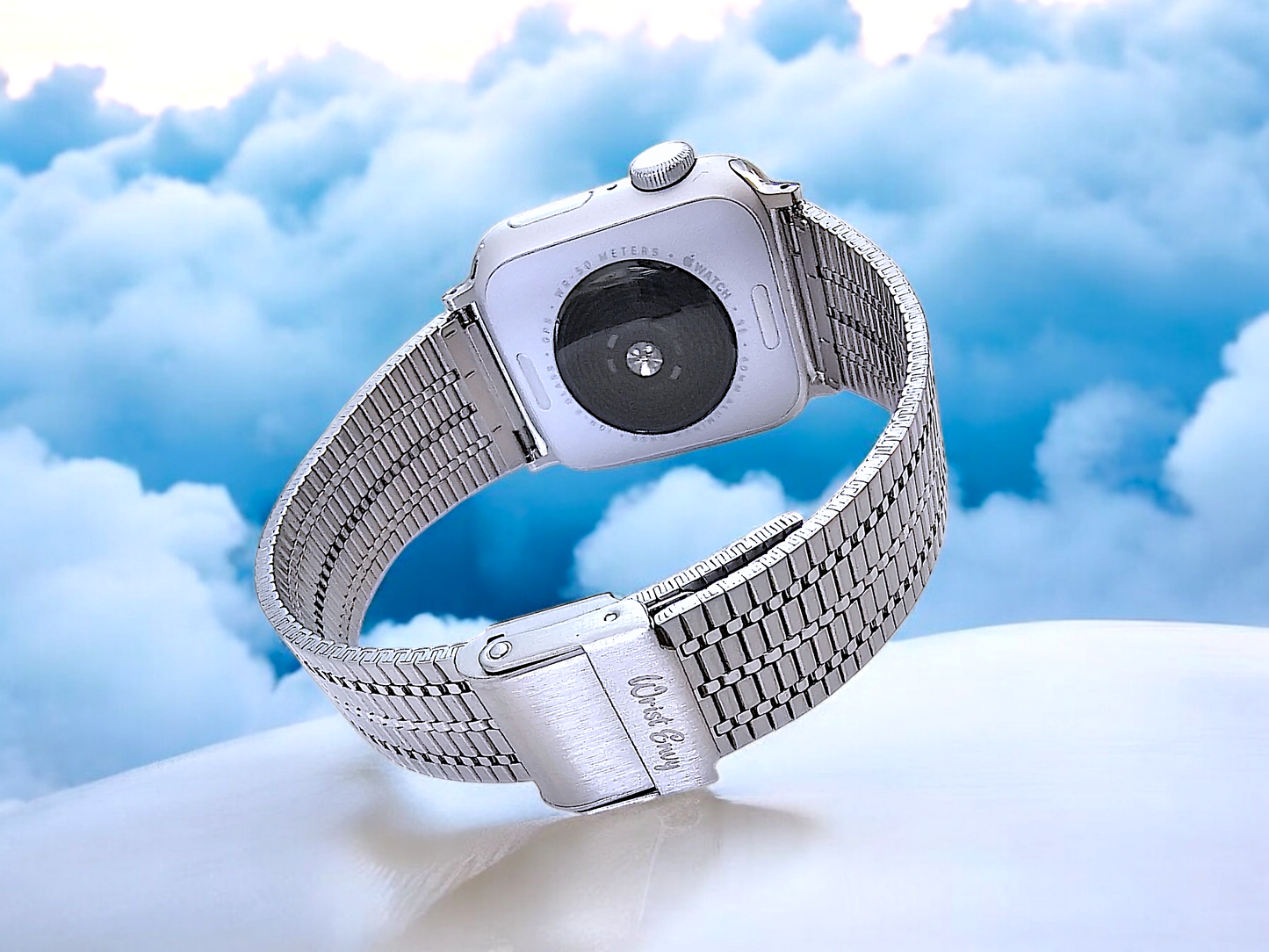 Retro Vibes Mesh 316L Steel Bracelet For Apple Watch