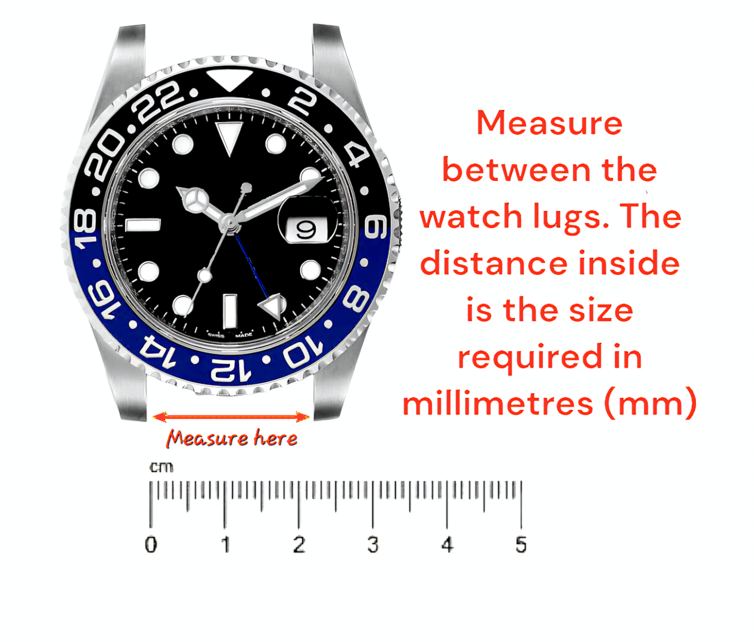 Measuring Your Watch's Lugs
