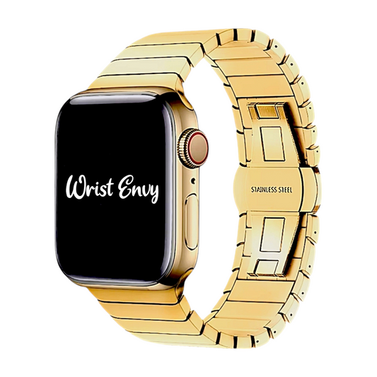 Gold Link bracelet for Apple Watch Strap Band