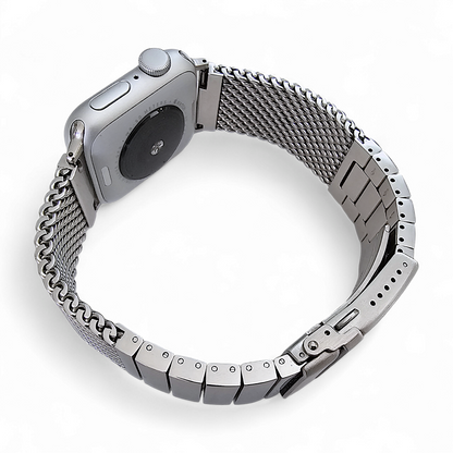 Shark Mesh 5mm Thick 316L Steel Bracelet For Apple Watch