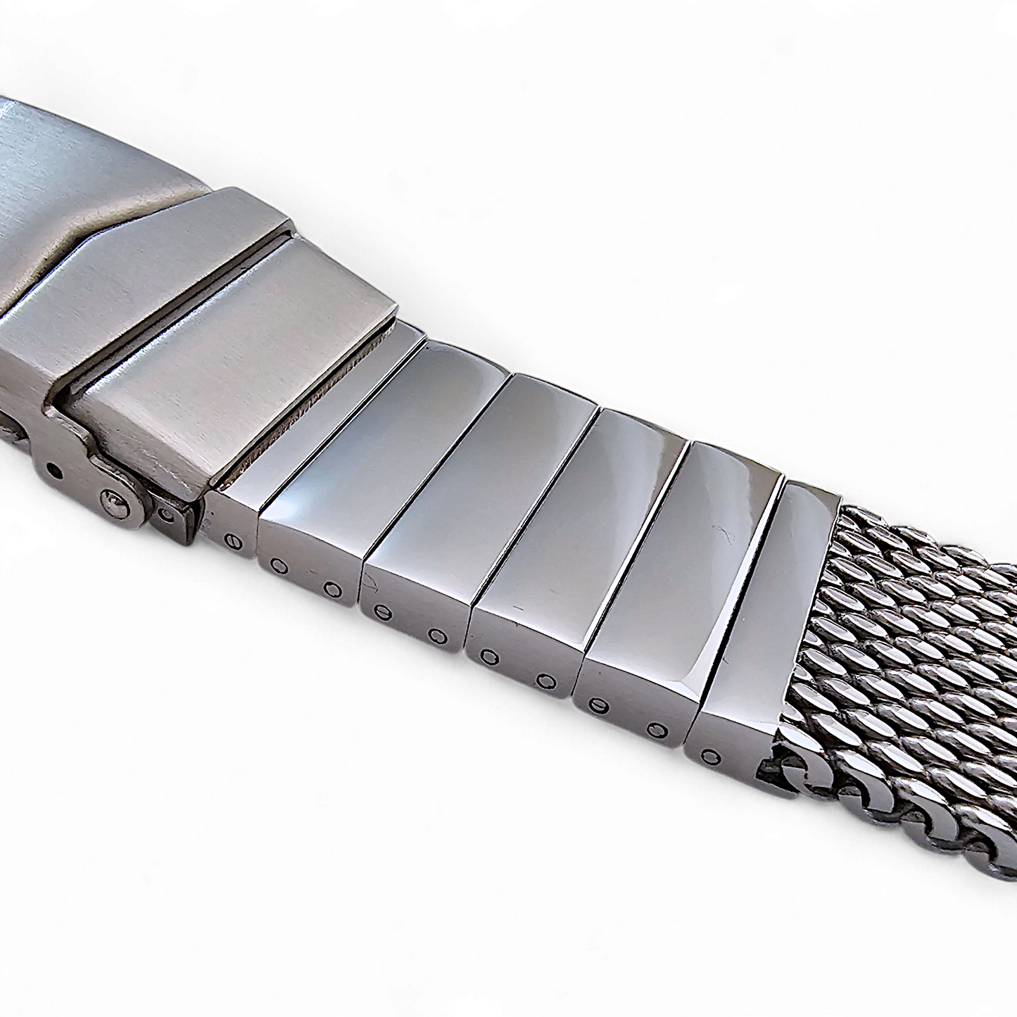 Shark Mesh 5mm Thick 316L Steel Bracelet For Apple Watch