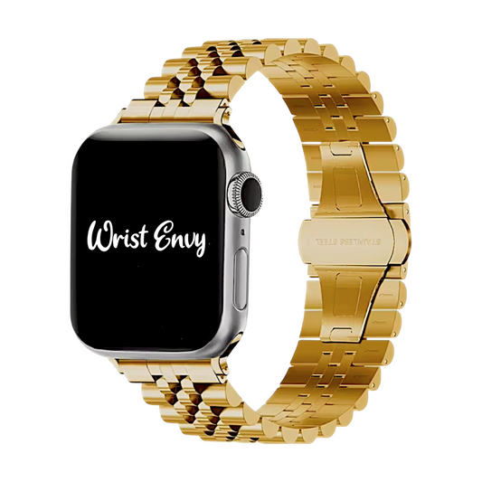 Jubilee Style bracelet for Apple Watch Gold