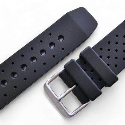 Premium Silicone Rubber ND Limits Divers Watch Strap Band 18mm 20mm 22mm 24mm Black
