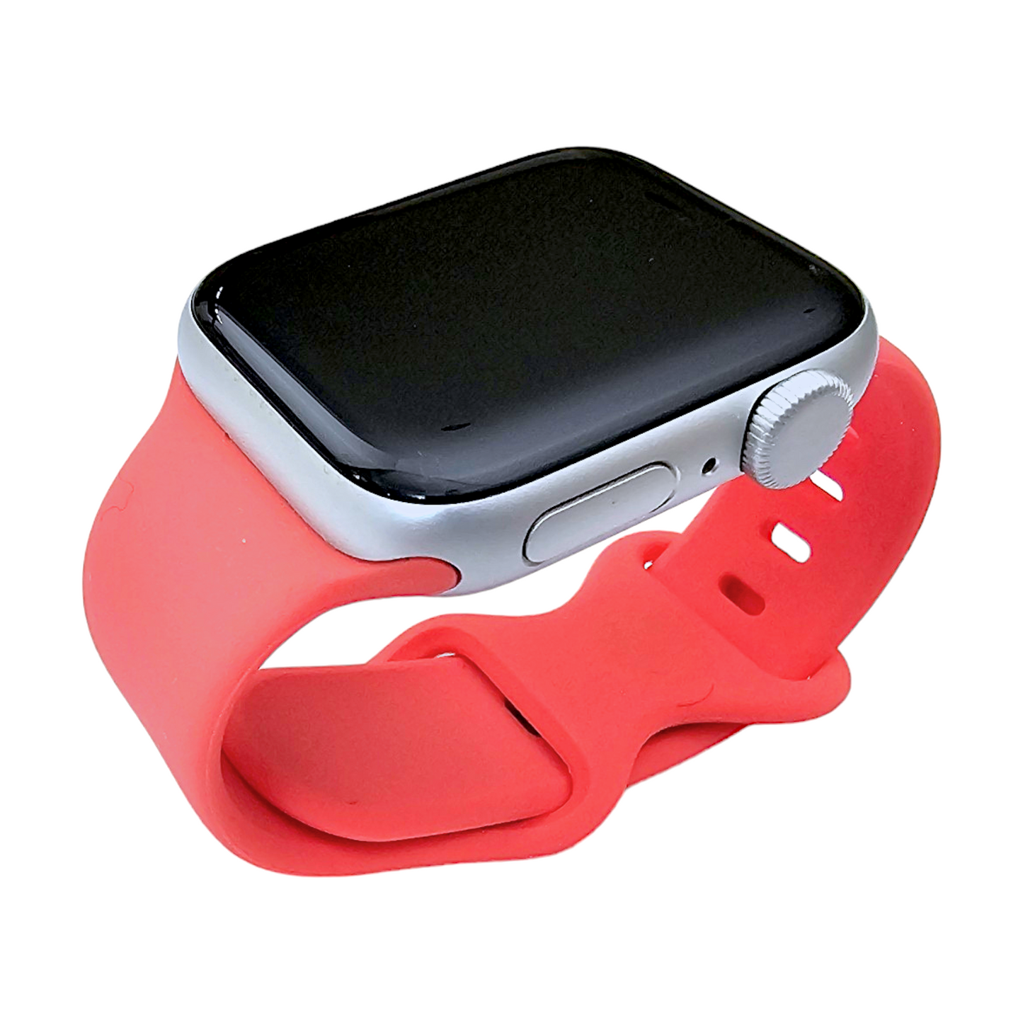 Soft Silicone Watch Strap For Apple Watch Red