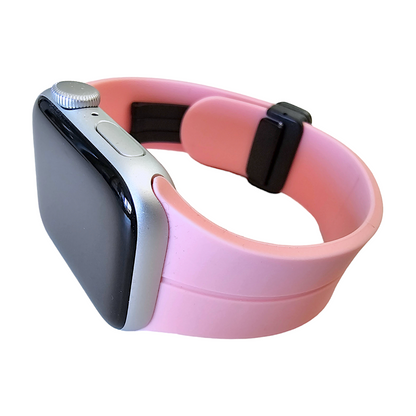 Premium Silicone Watch Strap For Apple Watch Pink