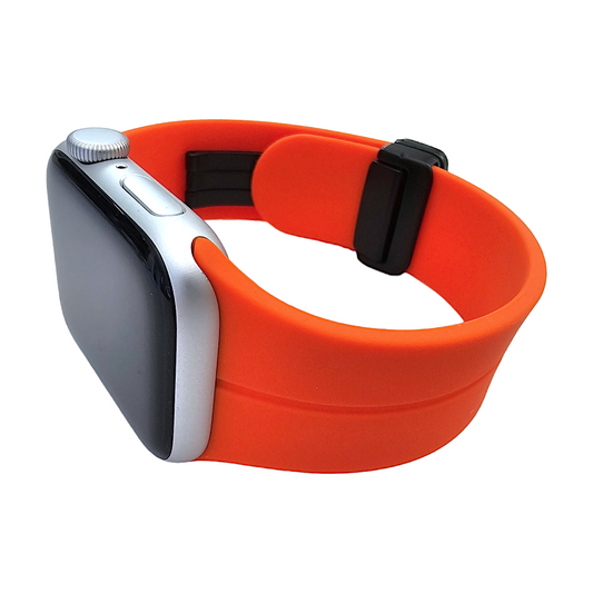 Premium Silicone Watch Strap For Apple Watch Orange