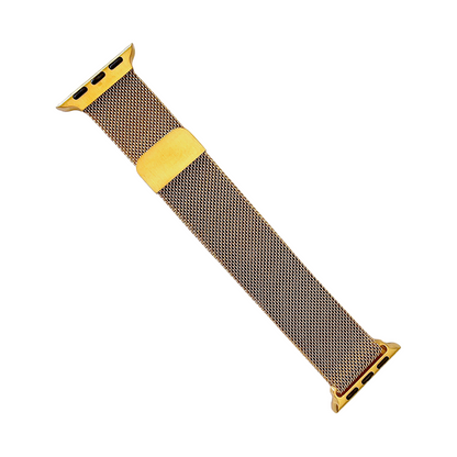 Milanese stainless steel bracelet for Apple Watch Strap Band Gold