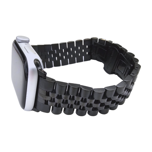 Black Classic Jubilee Style bracelet for Apple Watch Strap