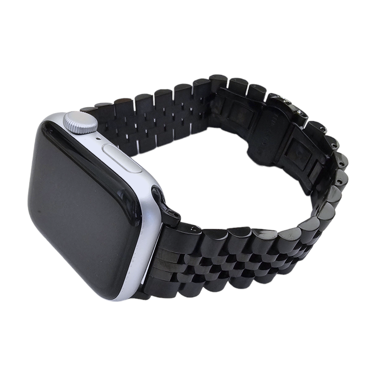 Black Classic Jubilee Style bracelet for Apple Watch Strap
