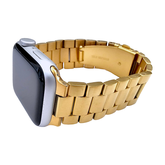 Gold Classic Oyster bracelet for Apple Watch Strap Band