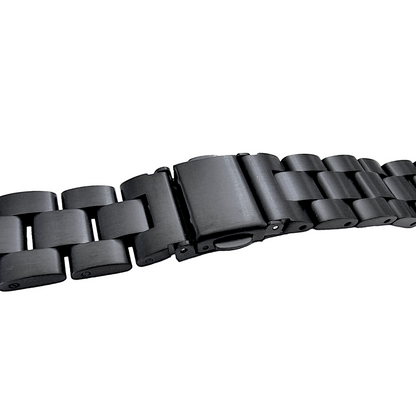 Classic Black slim oyster bracelet for Apple Watch Strap Band