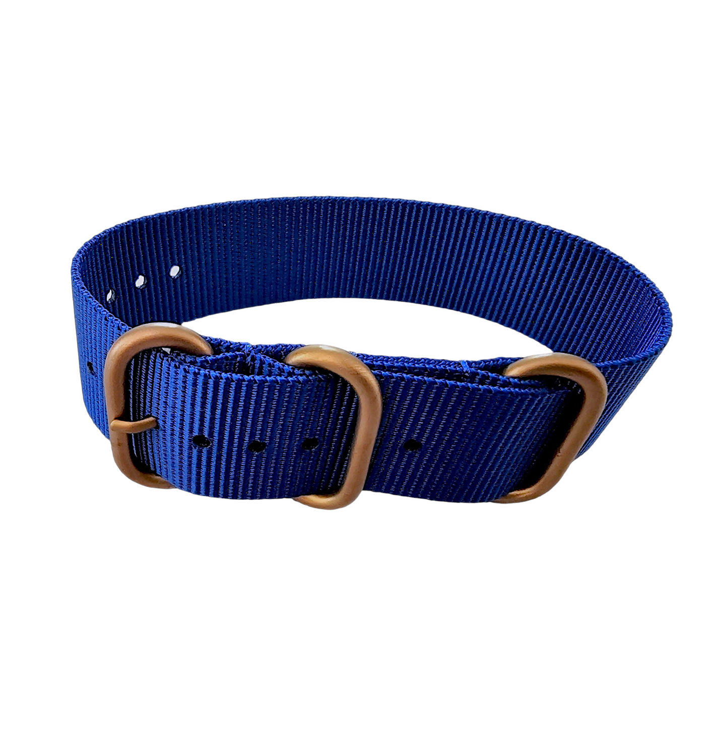 NATO Zulu G10 Nylon Watch Strap Bronze PVD Buckle 20mm 22mm