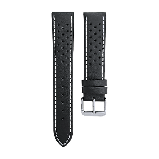 Premium Leather Rally Watch Strap 18mm 20mm 22mm 24mm