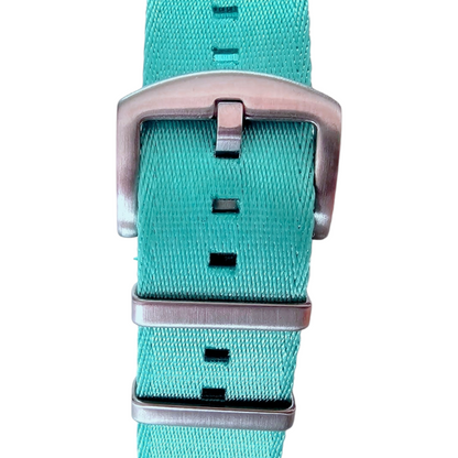 Nylon NATO Watch Strap Light Blue 20mm 22mm