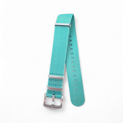 Nylon NATO Watch Strap Light Blue 20mm 22mm