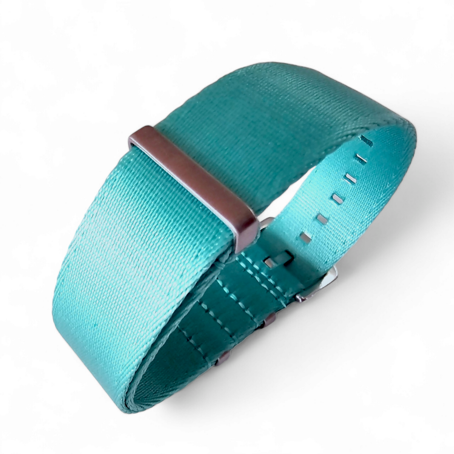 Nylon NATO Watch Strap Light Blue 20mm 22mm