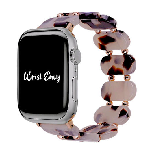 Resin Stretch Bracelet for Apple Watch Cream