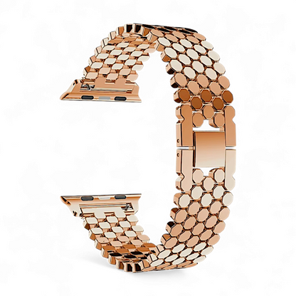 Honeycomb Bracelet for Apple Watch Rose Gold