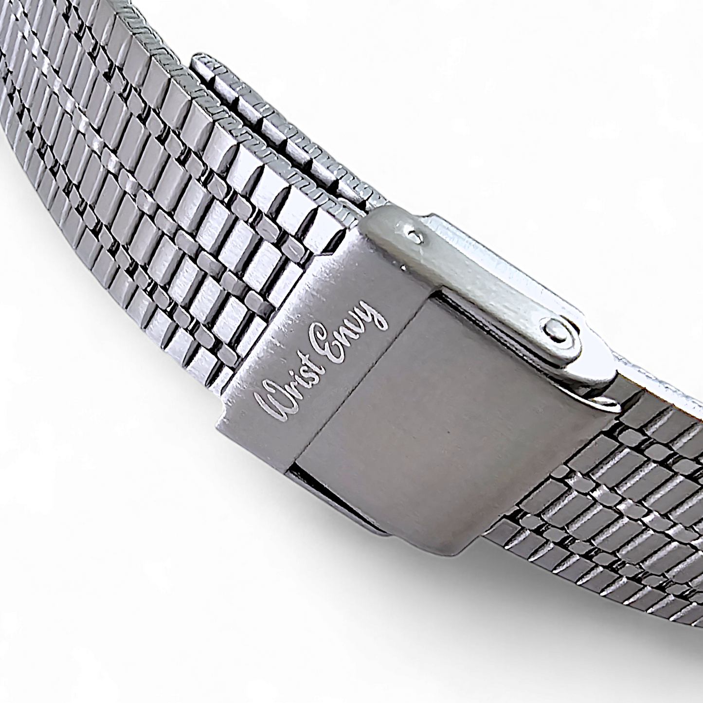 Retro Vibes Slim Mesh 316L Steel Bracelet For Apple Watch