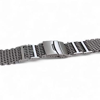 Shark Mesh 4.2mm Thick 316L Steel Bracelet For Apple Watch