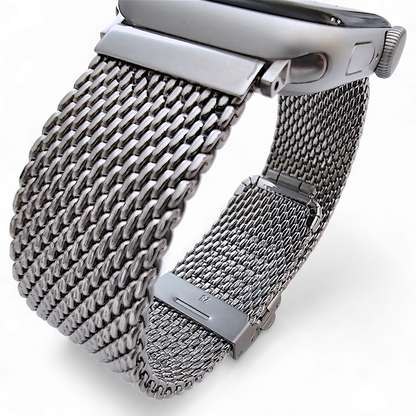 Shark Mesh 2.7mm Thick 316L Steel Bracelet For Apple Watch