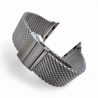 Shark Mesh 2.7mm Thick 316L Steel Bracelet For Apple Watch