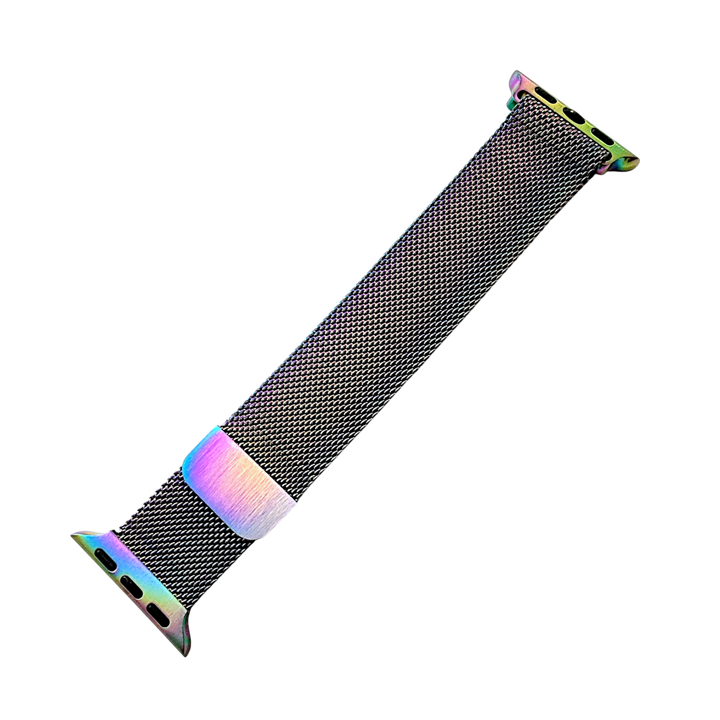 Milanese Mesh Steel Bracelet For Apple Watch Multicoloured