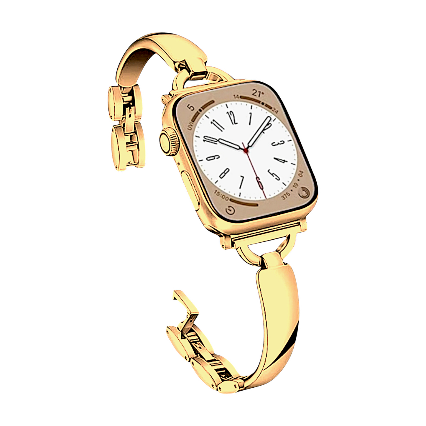 Bangel bracelet for Apple Watch Strap Band Gold