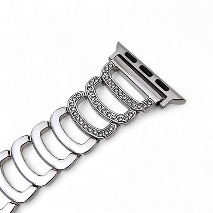 Slinky Links Bracelet for Apple Watch Silver