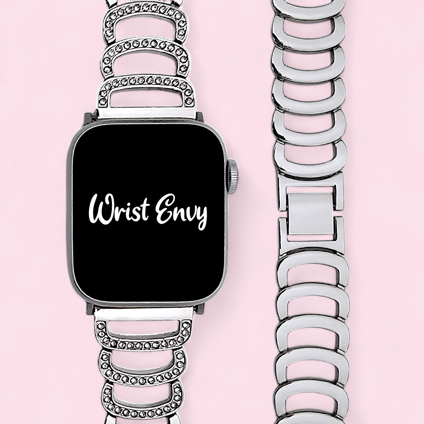 Slinky Links Bracelet for Apple Watch Silver