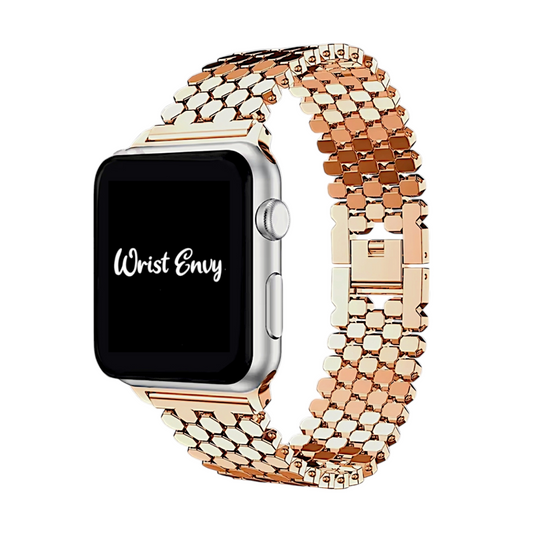 Honeycomb Bracelet for Apple Watch Rose Gold