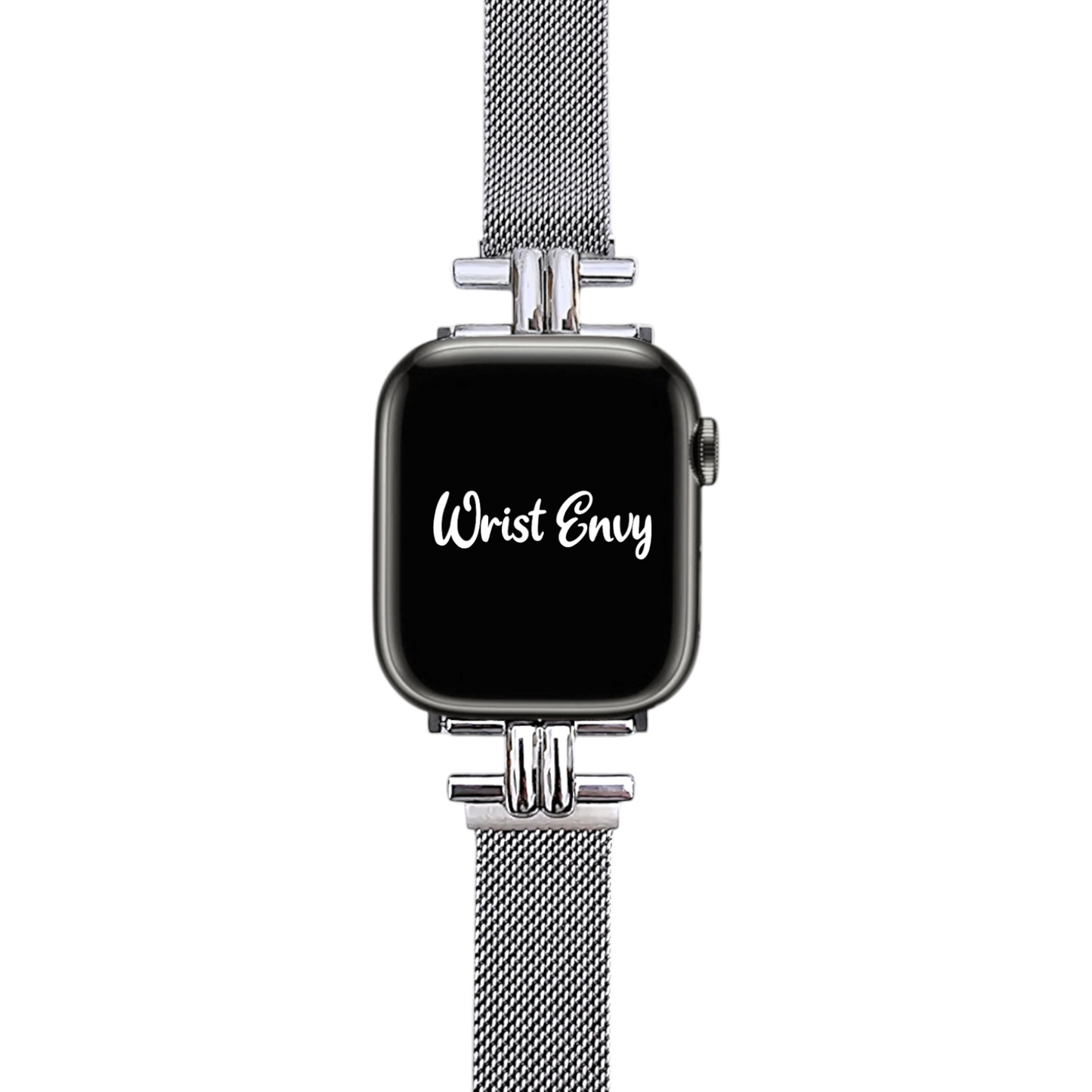 Sera Slim Milanese Mesh Bracelet for Apple Watch Silver