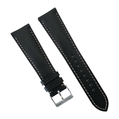 Buttero Leather Strap 20mm 22mm Black