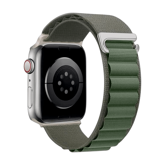 Alpine Loop Watch Strap For Apple Watch Dark Green - Wrist Envy