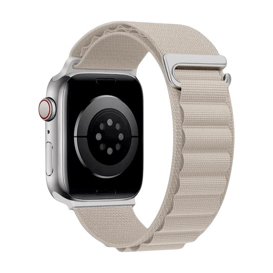 Alpine Loop Watch Strap For Apple Watch Starlight - Wrist Envy