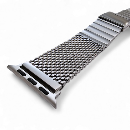 Shark Mesh 5mm Thick 316L Steel Bracelet For Apple Watch