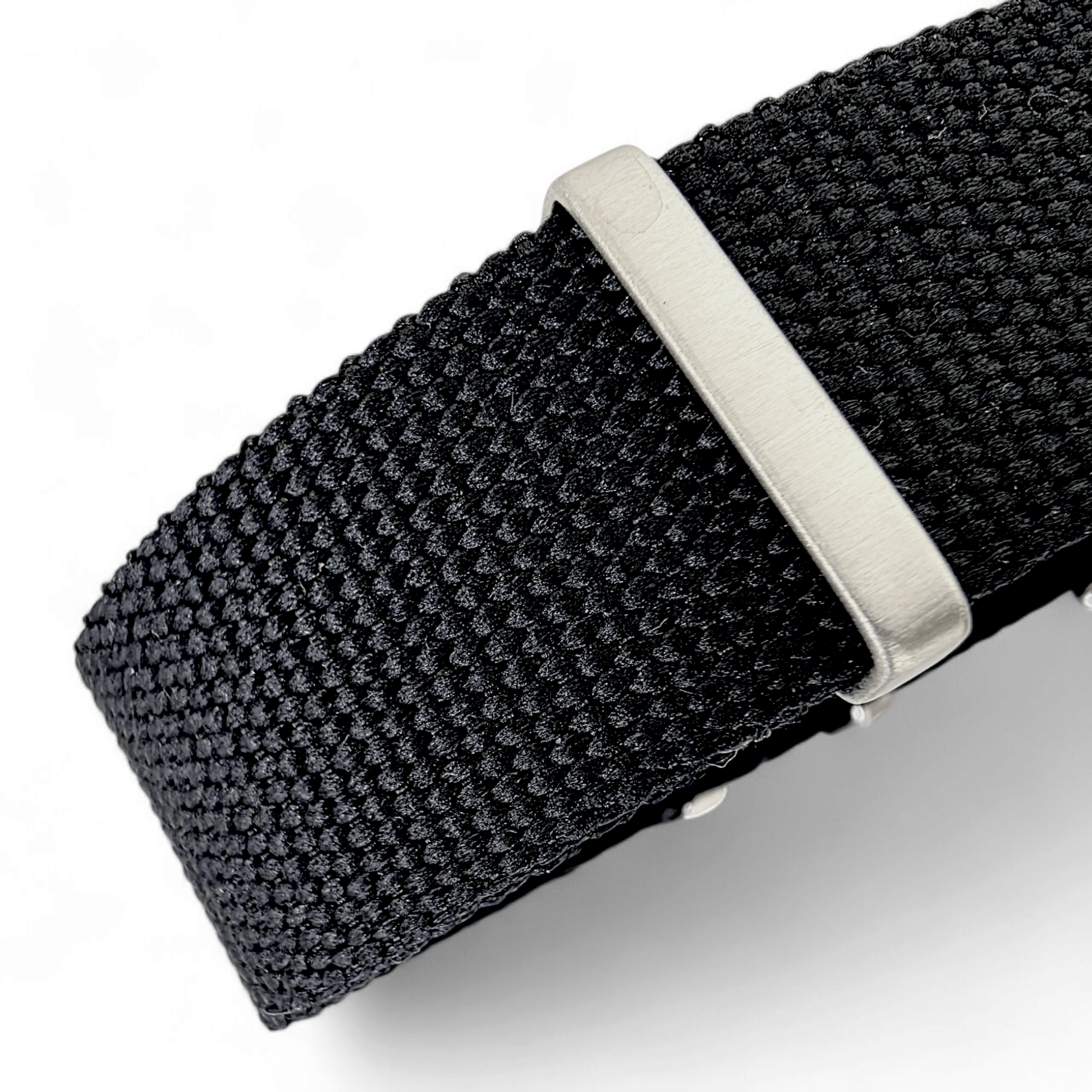 Arbor Hemp Military Watch Strap 20mm 22mm Black - Wrist Envy