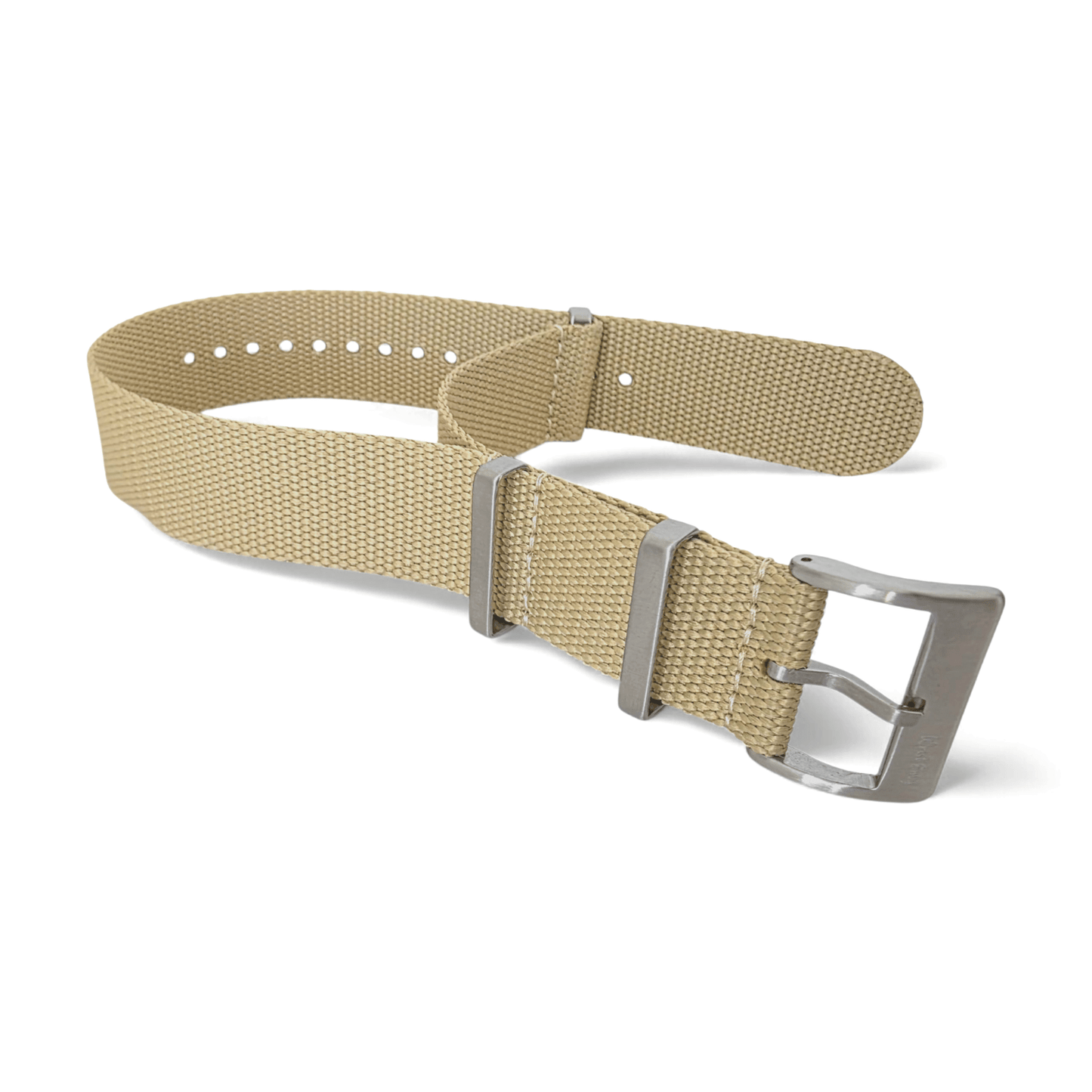 Arbor Hemp Military Watch Strap 20mm 22mm Desert Sand - Wrist Envy