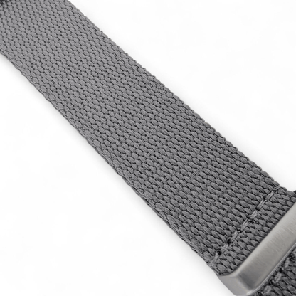 Arbor Hemp Military Watch Strap 20mm 22mm Grey - Wrist Envy