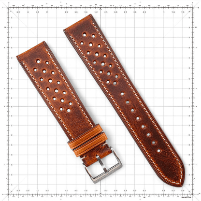 Badalassi Carlo Leather Watch Strap - Custom Made To Order - Wrist Envy