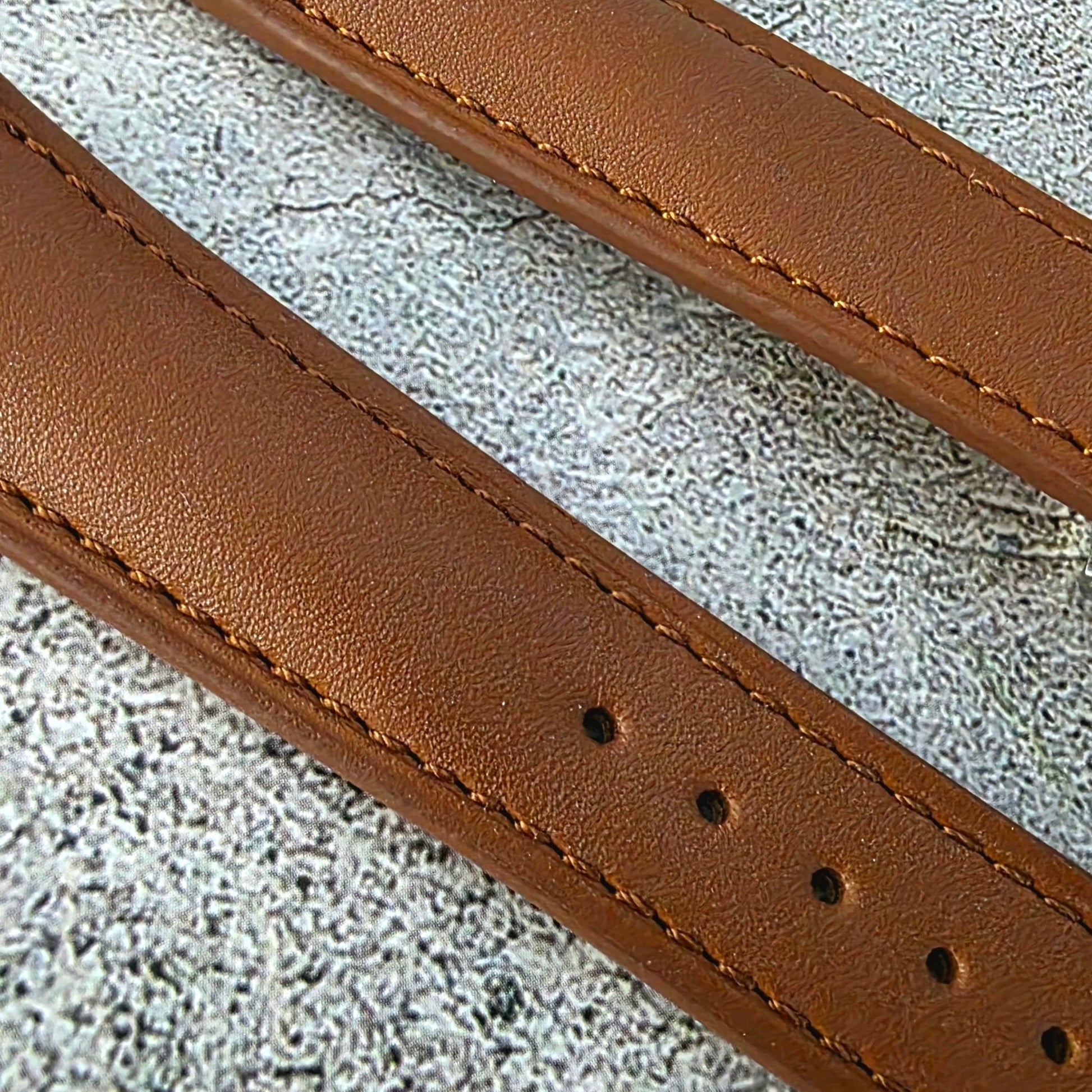 Barenia Leather Deployant Strap - Custom Ready Made - Brown - Wrist Envy