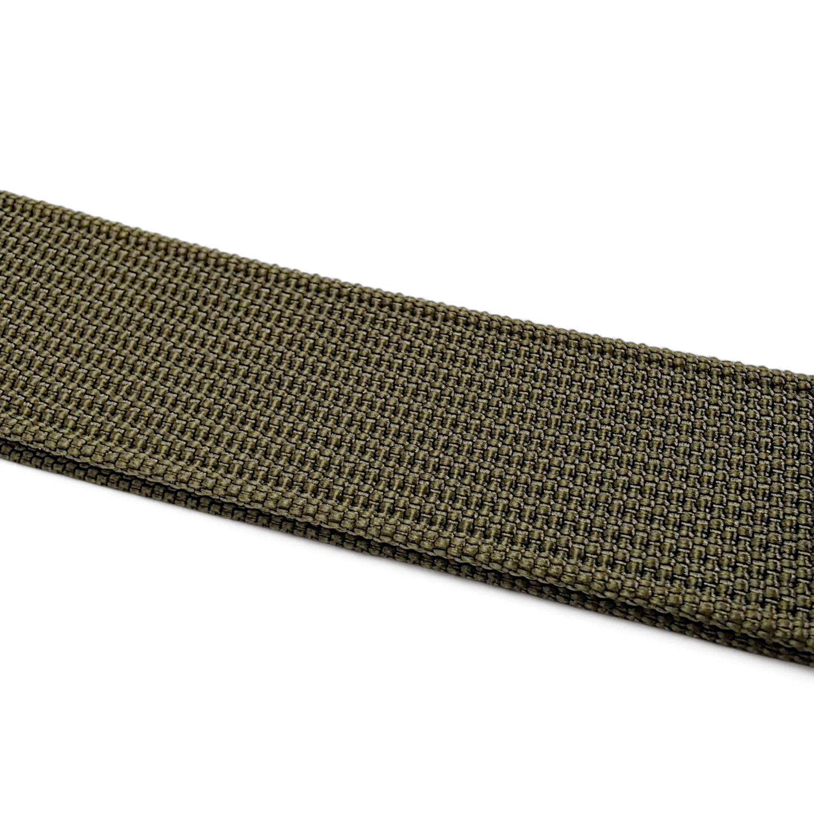 Black Buckle Ribbed Nylon Watch Strap Military 20mm 22mm - Wrist Envy